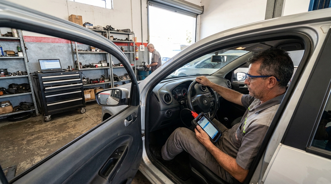 Reset de Airbag profissional em Atuba, Curitiba‑PR
